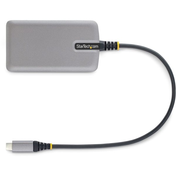 StarTech.com 3-Port USB-C Hub with Ethernet, 3x USB-A Ports, GbE, 5Gbps, Bus-Powered, 1ft/30cm Cable, Portable USB Type-C Expansion Hub - Image 5