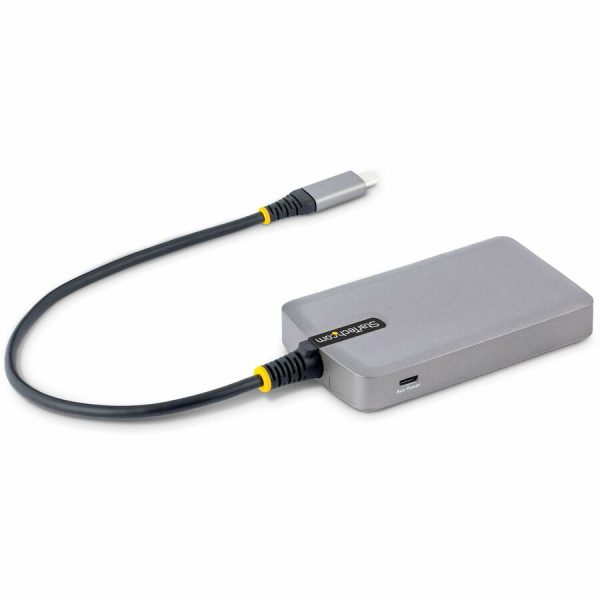 StarTech.com 3-Port USB-C Hub with Ethernet, 3x USB-A Ports, GbE, 5Gbps, Bus-Powered, 1ft/30cm Cable, Portable USB Type-C Expansion Hub - Image 6