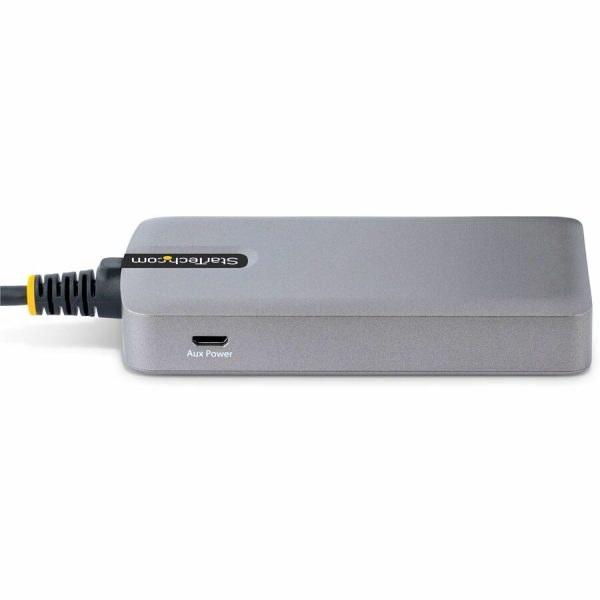 StarTech.com 3-Port USB-C Hub with Ethernet, 3x USB-A Ports, GbE, 5Gbps, Bus-Powered, 1ft/30cm Cable, Portable USB Type-C Expansion Hub - Image 8