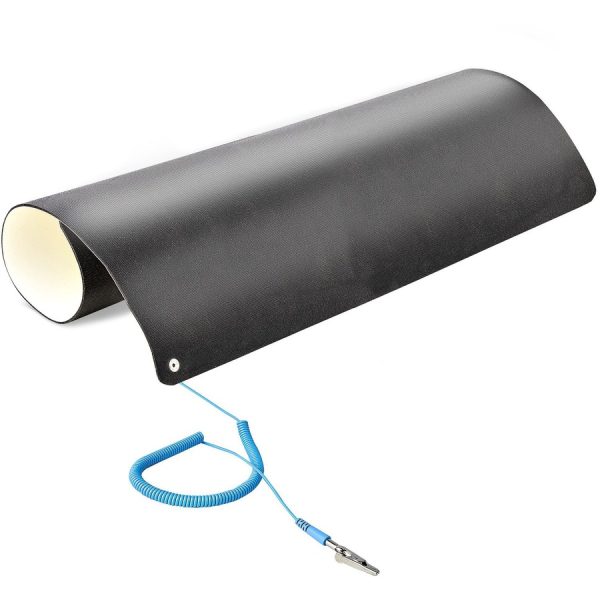 StarTech.com 23x47in Anti Static Mat, ESD Mat for Electronics Repair on Table or Desk, Flexible Work Pad, Detachable Grounding Wire - Image 2