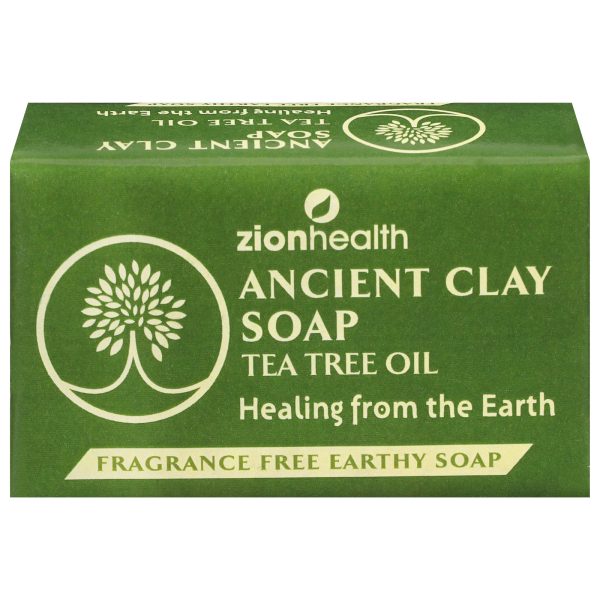 Zion Health - Ancnt Clay Soap Tea Tree - 1 Each - 6 OZ - Image 2