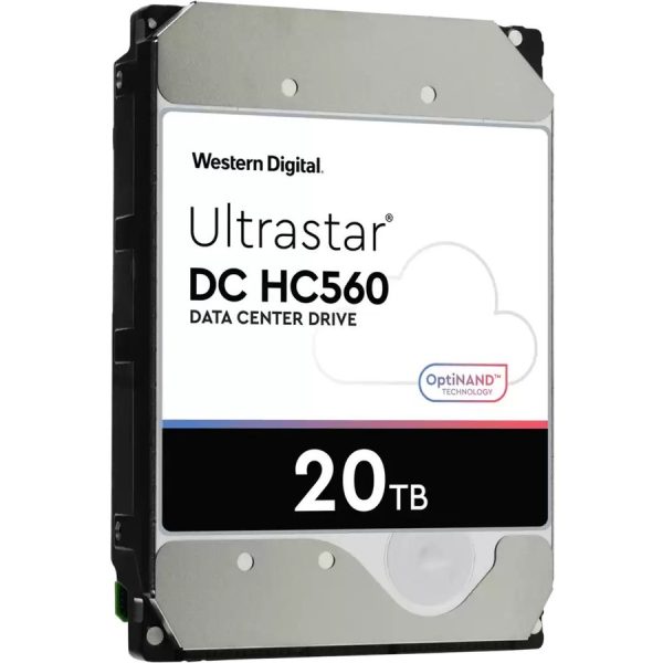 Western Digital Ultrastar DC HC560 0F38785 20 TB Hard Drive - 3.5" Internal - SATA - Image 2