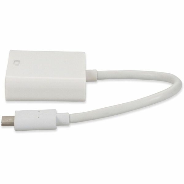 AddOn USB 3.1 (C) Male to DVI-I (29 pin) Female White Adapter - Image 2