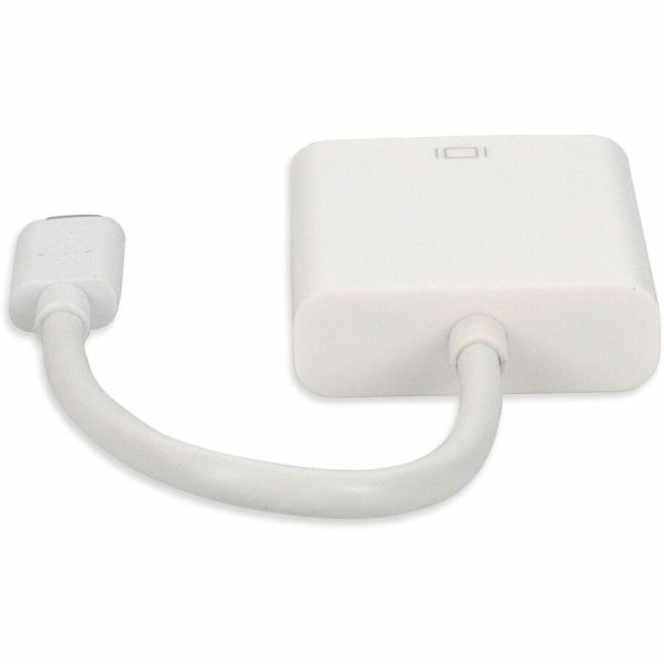 AddOn USB 3.1 (C) Male to DVI-I (29 pin) Female White Adapter - Image 4
