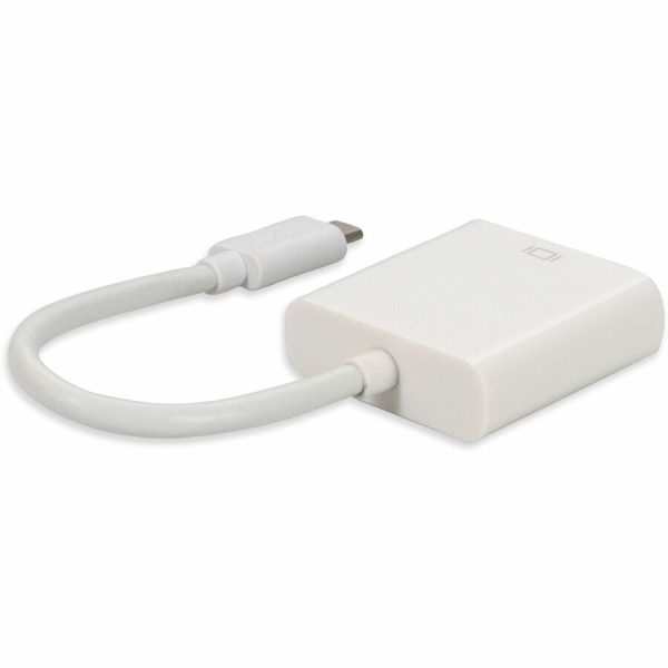 AddOn USB 3.1 (C) Male to DVI-I (29 pin) Female White Adapter - Image 5