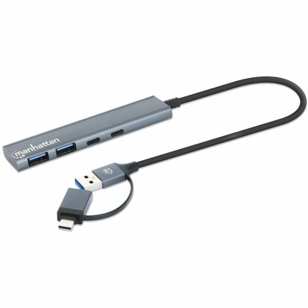 Manhattan 4-Port USB 3.0 Type-C / Type-A Combo Hub 2x2 - Image 3