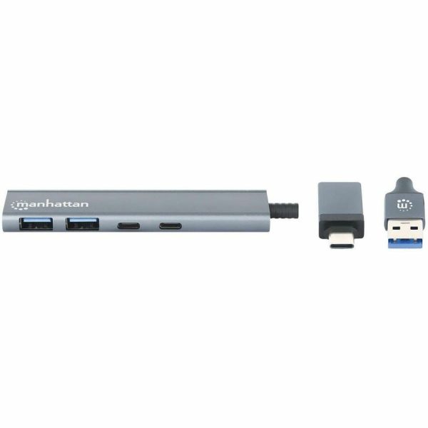Manhattan 4-Port USB 3.0 Type-C / Type-A Combo Hub 2x2 - Image 4