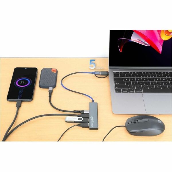 Manhattan 4-Port USB 3.0 Type-C / Type-A Combo Hub 2x2 - Image 6