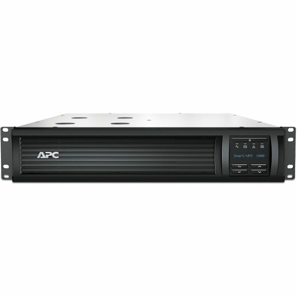 APC Smart-UPS, Line Interactive, 1000VA, Rackmount 2U, 120V, 6x NEMA 5-15R outlets, SmartConnect Port+SmartSlot, AVR, LCD - Image 2
