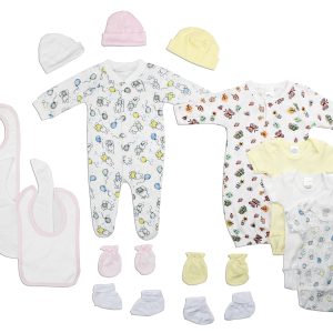Newborn Baby Girls 15 Pc  Baby Shower Gift Set Ls_0117