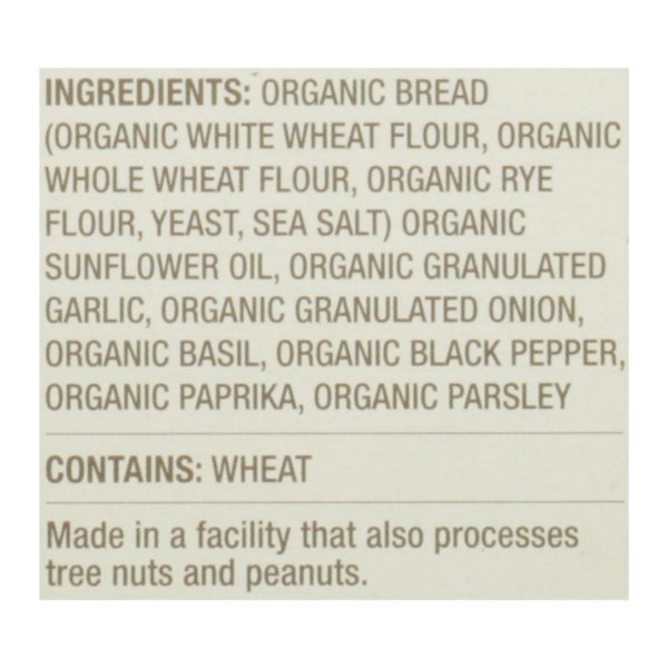 Olivia's - Croutons Garl & Herb - Case of 6 - 4.5 OZ - Image 2