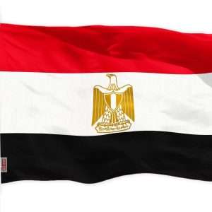 Egypt (Egyptian) Flag 150D Printed Polyester 3x5 Ft