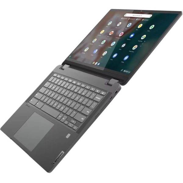 Lenovo Flex5 Chrome 14IAU 83AJ0000UX 14" Touchscreen Convertible 2 in 1 Chromebook - WUXGA - Intel Core i5 12th Gen i5-1235U - 8 GB - 256 GB SSD - English (US) Keyboard - Storm Gray - Image 8