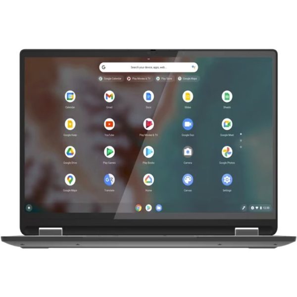 Lenovo Flex5 Chrome 14IAU 83AJ0000UX 14" Touchscreen Convertible 2 in 1 Chromebook - WUXGA - Intel Core i5 12th Gen i5-1235U - 8 GB - 256 GB SSD - English (US) Keyboard - Storm Gray - Image 11