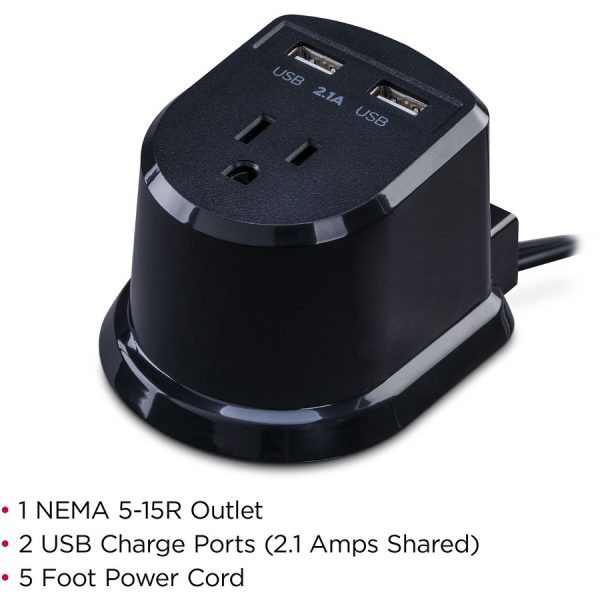 CyberPower CSP105U Power Stations 1 Outlet Power Station - Image 4