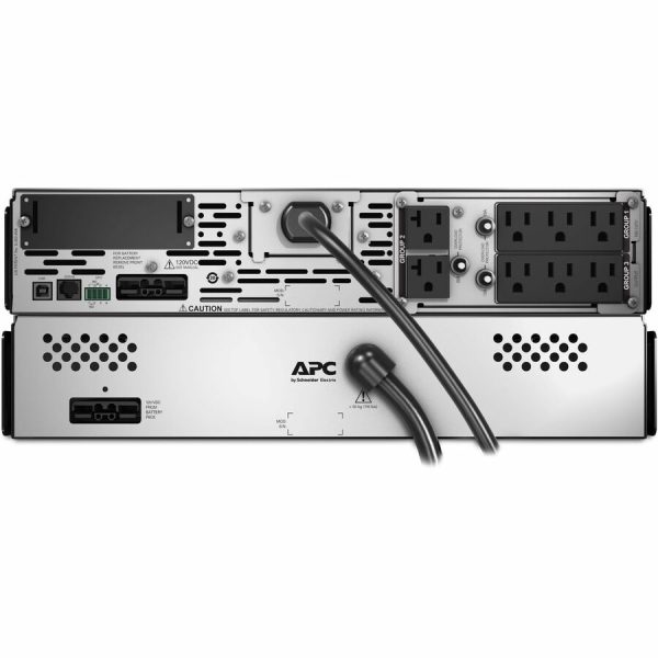 APC Smart-UPS X, Line Interactive, 2200VA, Rack/tower convertible 2U, 100V-127V, 6x 5-15R+2x 5-20R NEMA, SmartSlot, Extended runtime - Image 4