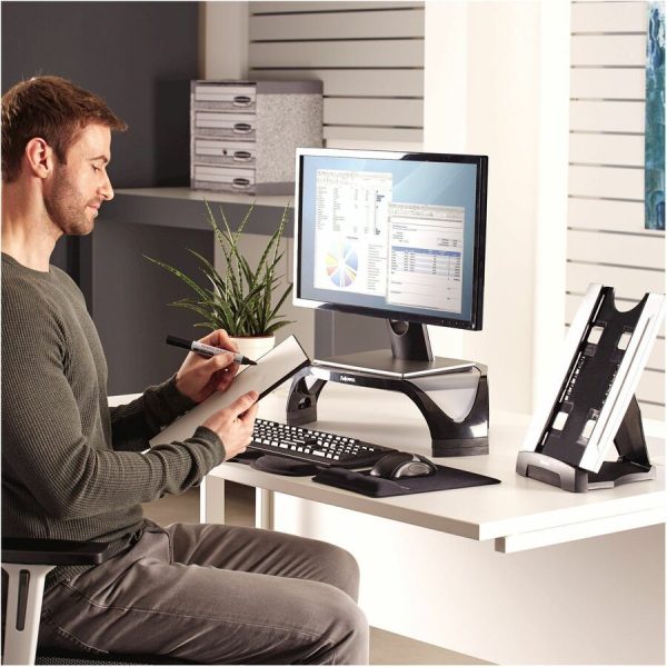 Office Suites™ Desktop Copyholder with Memo Board - Image 4