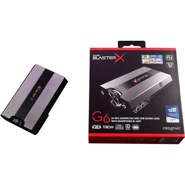Sound Blaster Sound BlasterX G6 External Sound Card - Image 9