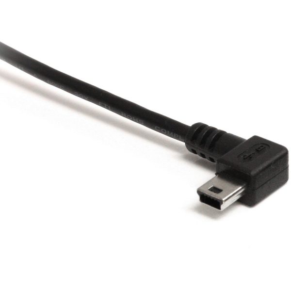 StarTech.com 6 ft Mini USB Cable - A to Left Angle Mini B - Image 2