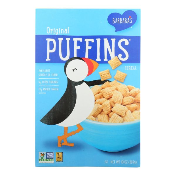 Barbara's Bakery - Puffins Cereal - Original - Case of 12 - 10 oz. - Image 3