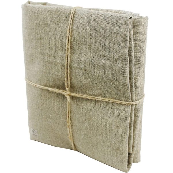 Art Natural Linen Canvas Roll 69  Wide x 1 Yard Long   Plain Unprimed Canvas Fabric for Painting   Raw Linen Canvas Rolled Heavy Duty (14.1oz)
