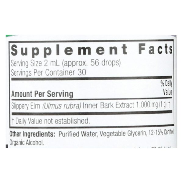 Nature's Answer - Slippery Elm Inner Bark - 2 fl oz - Image 2
