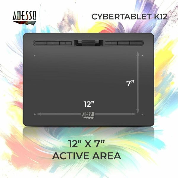 Adesso 12" x 7" Graphic Tablet - Image 2