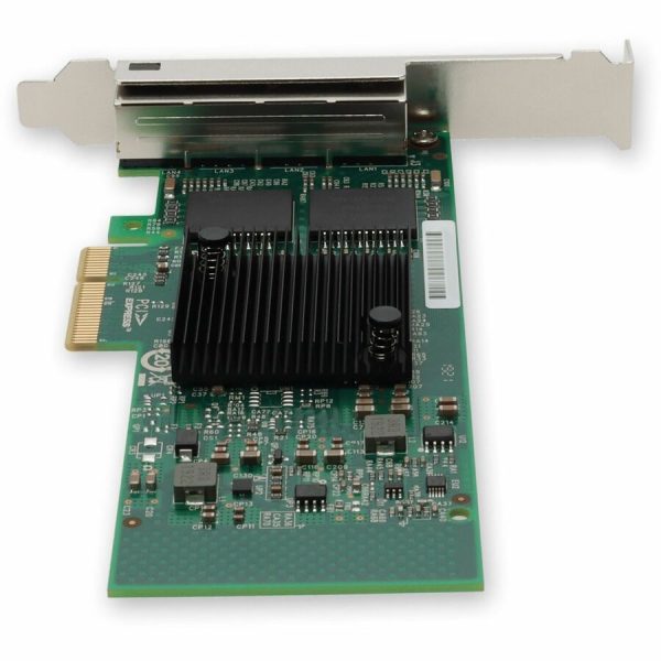 AddOn Cisco UCSC-PCIE-IRJ45 Comparable 10/100/1000Mbs Quad Open RJ-45 Port 100m PCIe x4 Network Interface Card - Image 4