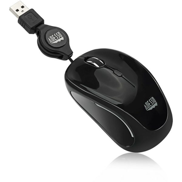 Adesso iMouse S8B - USB Illuminated Retractable Mini Mouse - Image 6