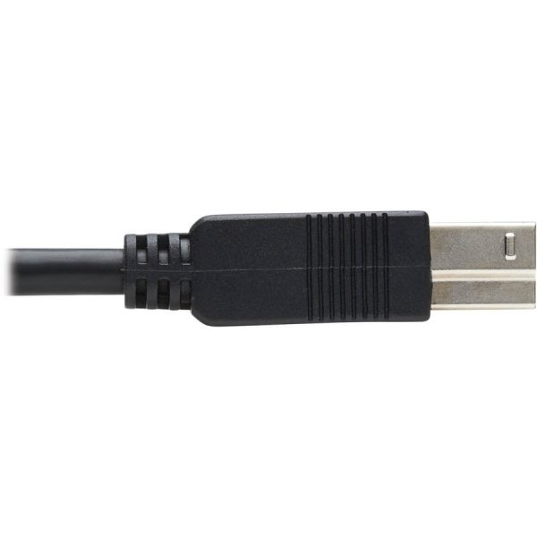 Eaton Tripp Lite Series USB 3.2 Gen 1 Plenum-Rated Fiber Active Optical Cable (AOC) - 5 Gbps, (A to B M/M), Black, 15 m - Image 5