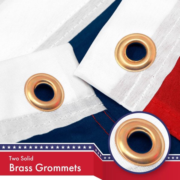 Betsy Ross Flag 3x5 Ft 3-Pack 150D Printed Polyester By G128 - Image 2