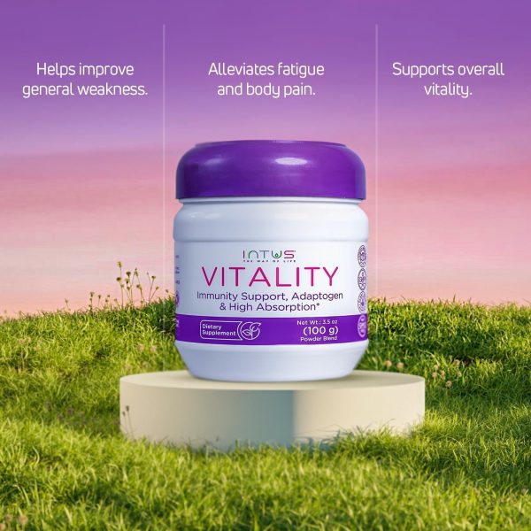 Intus Vitality | Ayurvedic Blend with Holy Basil Cinnamon Black Pepper and Ginger | Formulated with Adaptogens and Antioxidants for Overall Wellness | Herbal Supplement for Holistic Health | 3.5 oz - Image 4