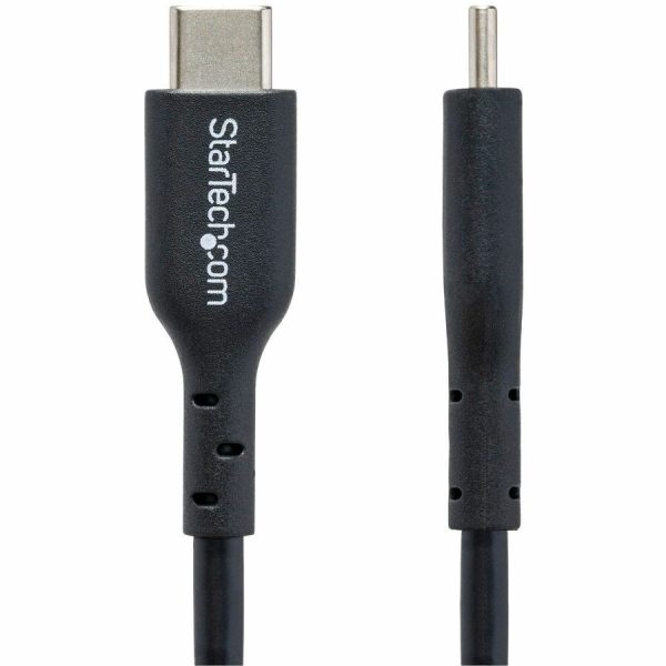 StarTech.com 2m (6ft) USB C Charging Cable, USB 2.0 Type-C Laptop Charger Cord, 60W 3A Power Delivery, TPE Jacket, Data Transfer Cable M/M - Image 3