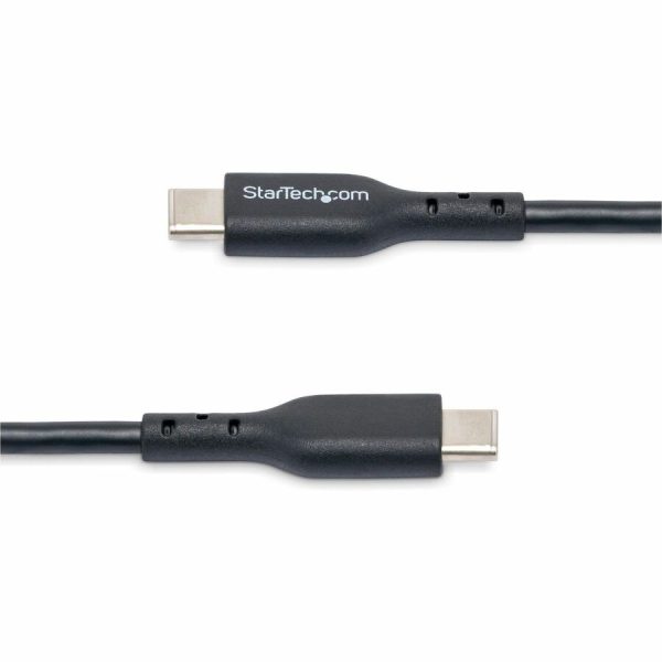 StarTech.com 2m (6ft) USB C Charging Cable, USB 2.0 Type-C Laptop Charger Cord, 60W 3A Power Delivery, TPE Jacket, Data Transfer Cable M/M - Image 4
