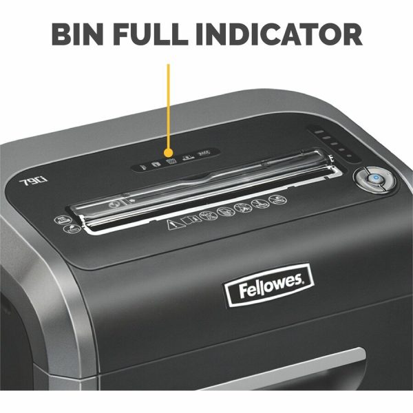 Fellowes Powershred® 79Ci 100% Jam Proof Cross-Cut Shredder - Image 4