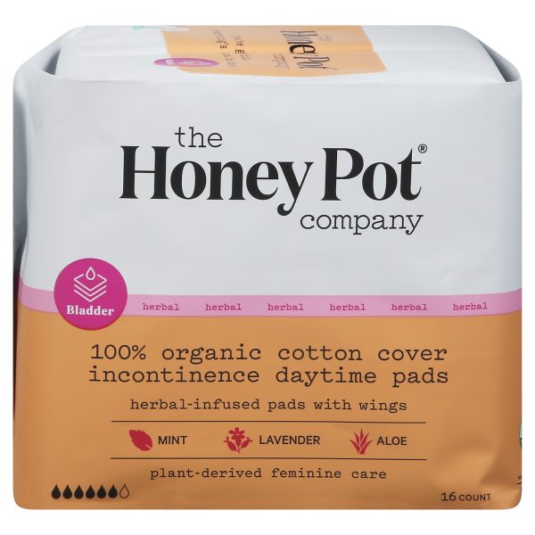 The Honey Pot - Pad Incontnce Daytm Hrbl - EA of 1-16 CT - Image 2