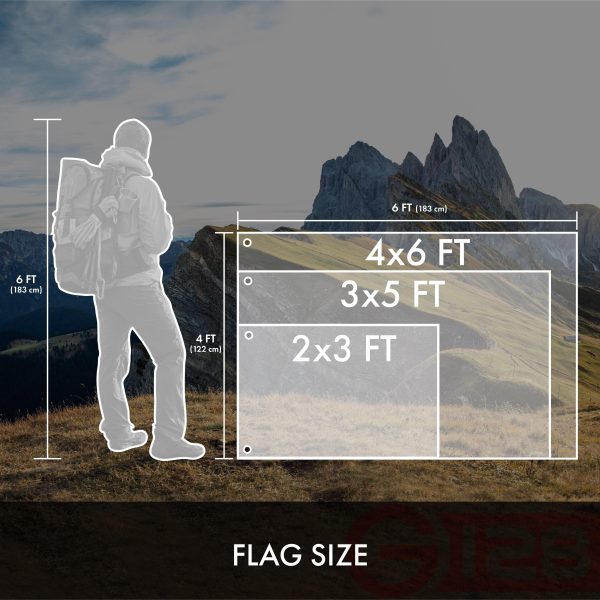 US Army Flag 210D Embroidered Polyester 3x5 Ft - Double Sided 3ply - Image 8