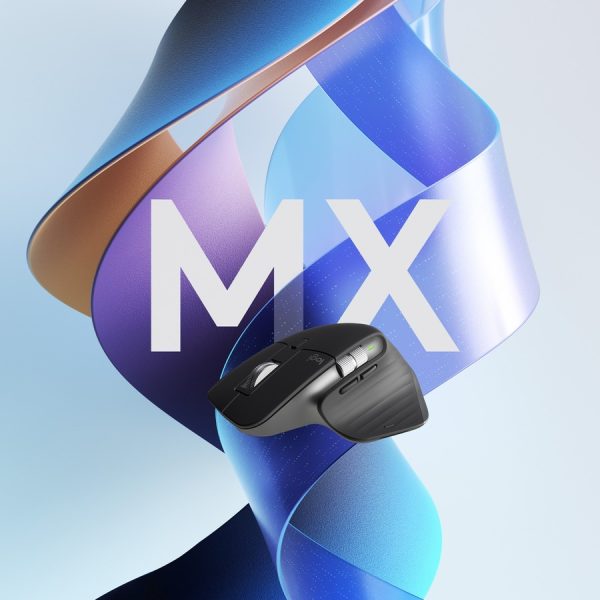 Logitech MX Master 3S - Wireless Performance Mouse with Ultra-fast Scrolling, Ergo, 8K DPI, Track on Glass, Bluetooth, Pale Grey - Image 7