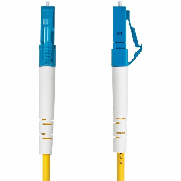 StarTech.com 30m (98.4ft) LC to LC (UPC) OS2 Single Mode Simplex Fiber Optic Cable, 9/125, 40G/100G, Low Insertion Loss, LSZH Jumper Cord - Image 2