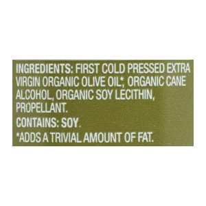Spectrum Naturals Organic Extra Virgin Olive Spray Oil - Case of 6 - 5 Fl oz.