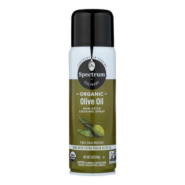 Spectrum Naturals Organic Extra Virgin Olive Spray Oil - Case of 6 - 5 Fl oz. - Image 2