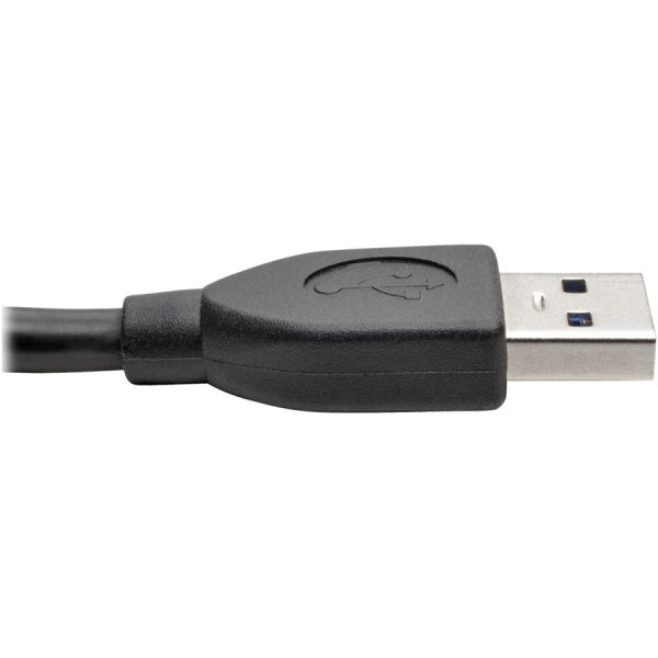 Eaton Tripp Lite Series 2-Port USB 3.0 SuperSpeed Desktop Extension Cable A (M/2xF), 6 ft. (1.83 m) - Image 4