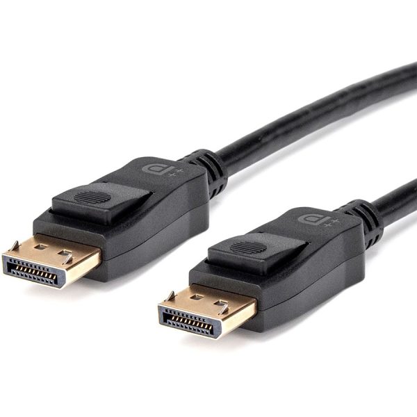 Rocstor Premium 6ft / 2m DisplayPort 1.2 Cable M/M - DisplayPort 4k - DisplayPort Male Digital Audio/Video - 6ft - Black- DP TO DP Cable 4Kx2K - Image 3