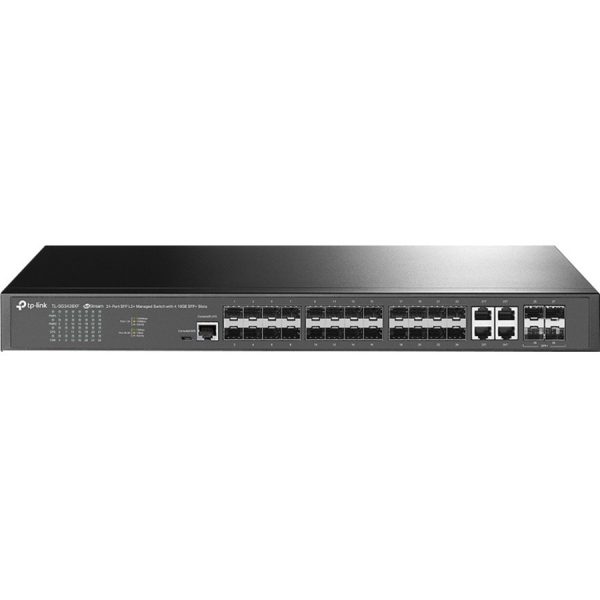 TP-Link TL-SG3428XF - JetStream™ 24-Port SFP L2+ Managed Switch with 4 10GE SFP+ Slots - Image 3
