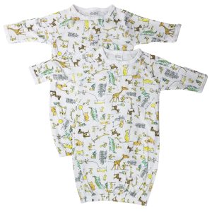 Unisex Newborn Baby 2 Piece Gown Set Nc_0729