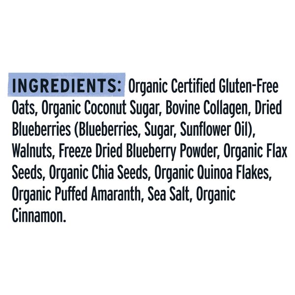 Purely Elizabeth - Oat Pouch Clgn Bbry Wlnt - Case of 6-8 OZ - Image 3