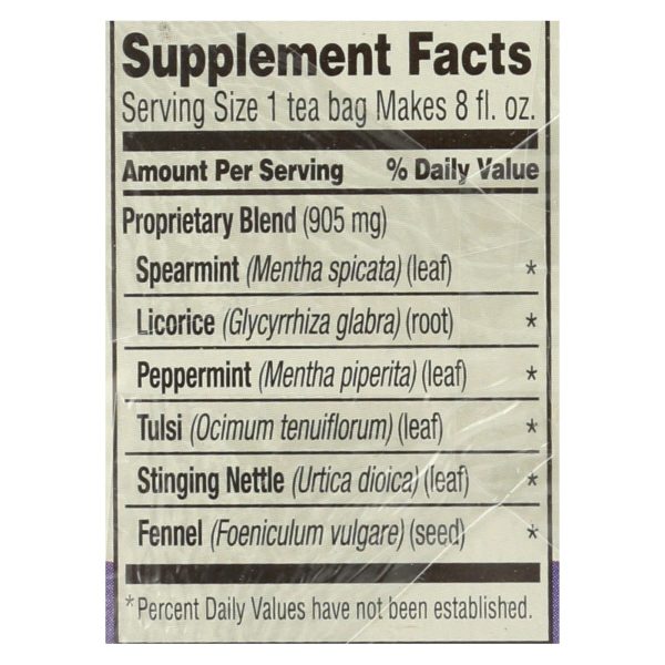 Celestial Seasonings - Wellness Tea Sinus Soothr - Case of 6 - 20 BAG