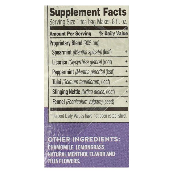 Celestial Seasonings - Wellness Tea Sinus Soothr - Case of 6 - 20 BAG - Image 3