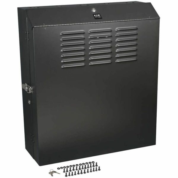 Eaton Tripp Lite Series SmartRack 5U Low-Profile Vertical-Mount Switch-Depth Wall-Mount Rack Enclosure Cabinet - Image 10