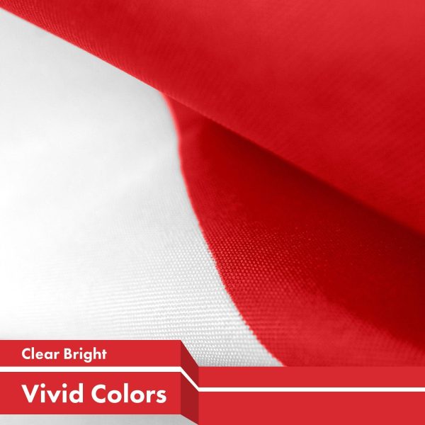 Poland (Polish) Flag 150D Printed Polyester 3x5 Ft - Image 3